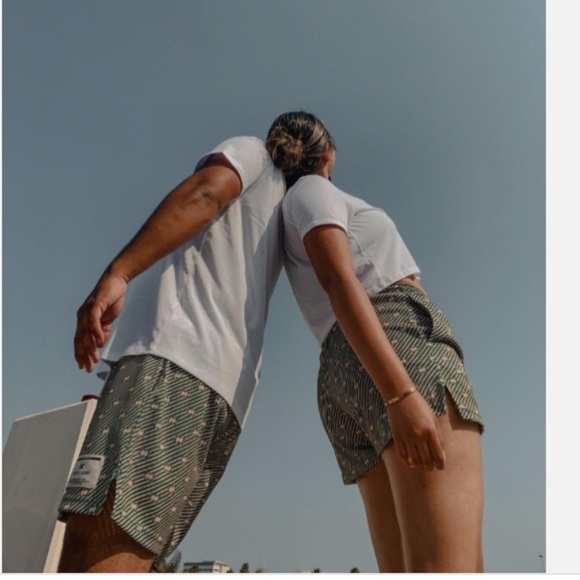 RYOKO RAIN SHORTS - All-over Logo Mesh Basketball Unisex Adult Small Streetwear - Picture 15 of 15